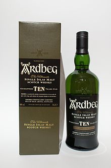 Ardbeg'in 10 yıllık ekspresyonu