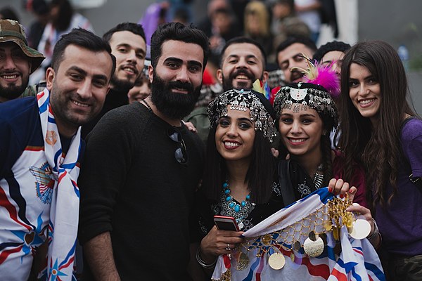 Assyrian New Year (Akitu) celebration in 2019, Nohadra, Iraq