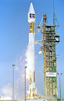An Atlas III launches from SLC-36B.