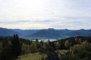 Deutsch: Ausblick auf Tegernsee von der Neureuth