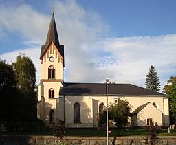 Avesta kirke i september 2008