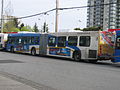 A 98 B-Line bus during a layover on Anderson Road. (Bus model is New Flyer D60LF.)