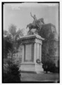 Lafayette Monument in the Cour Napoléon, early 20th century