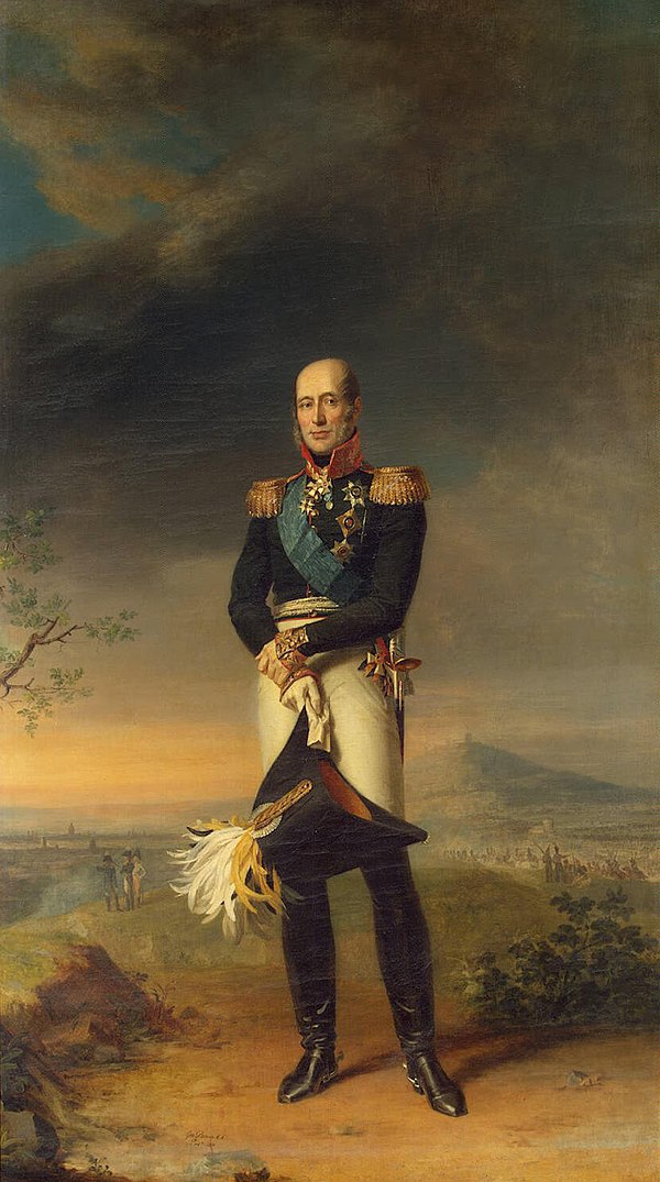 Field Marshal Count Barclay de Tolly, commander of the joint forces