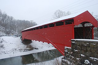 <span class="mw-page-title-main">Barrackville Covered Bridge</span> United States historic place