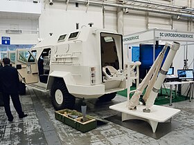 Прототип мобільного мінометного комплексу на базі «Барс-8». 2016 р.