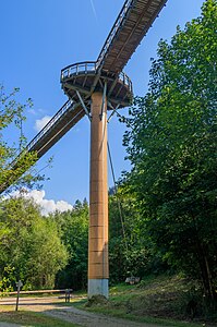 Canopy walkway Walderlebniszentrum Ziegelwies Füssen Germany