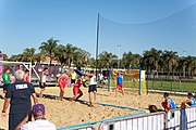 Deutsch: Beachhandball bei den Olympischen Jugendspielen 2018; Tag 3, 9. Oktober 2018; Jungs, Vorrunde, Gruppe A - Portugal-Italien 2:0 English: Beach handball at the 2018 Summer Youth Olympics at 9 October 2018 – Girls Preliminary Round Group A‎ – Portugal-Italy 2:0