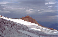 Becherhaus (3190 m) in den Stubaier Alpen (August 1998)