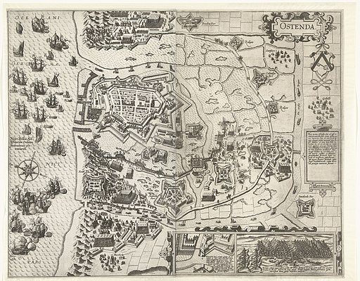 Beleg van Oostende in de jaren 1601-1602