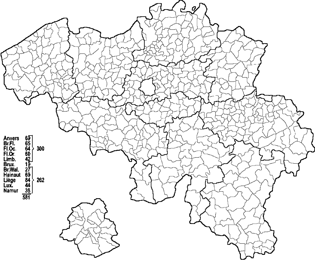 Municipalities of Belgium