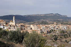 Skyline of Bellmunt del Priorat