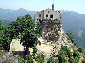 Santuario de Nuestra Señora de Bellmunt, verano de 2004.