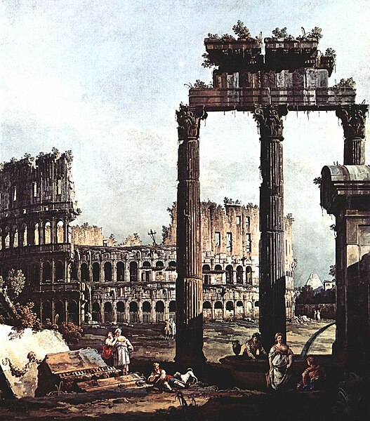 File:Bernardo Bellotto, Capriccio Romano, Colosseum.jpg