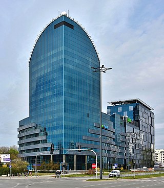 <span class="mw-page-title-main">Blue Point (building)</span> Skyscraper in Warsaw, Poland