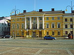 Bockska huset vid Alexandersgatan längs Senatstorget