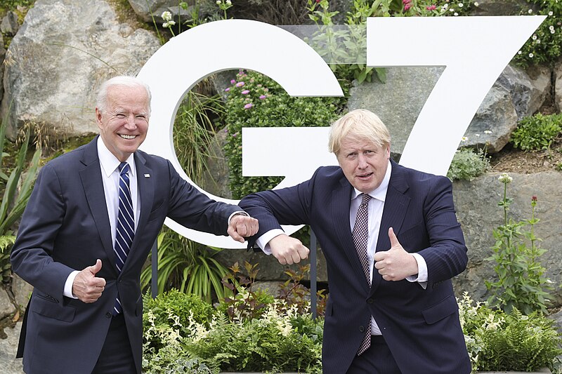 File:Boris Johnson greets Joe Biden before the G7 Cornwall Summit.jpg
