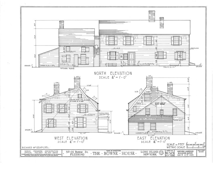 File:Bowne House, 37-01 Bowne Street, Flushing, Queens County, NY HABS NY,41-FLUSH,5- (sheet 4 of 17).tif