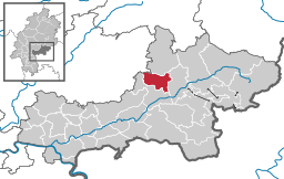 Läget för Brachttal i Main-Kinzig-Kreis