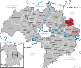 Kaart van Brennberg