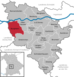 Burgheim - Localizazion