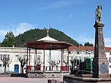 De Kiosk mat der Neptun-Statu