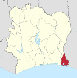 Южная Комоэ на карте