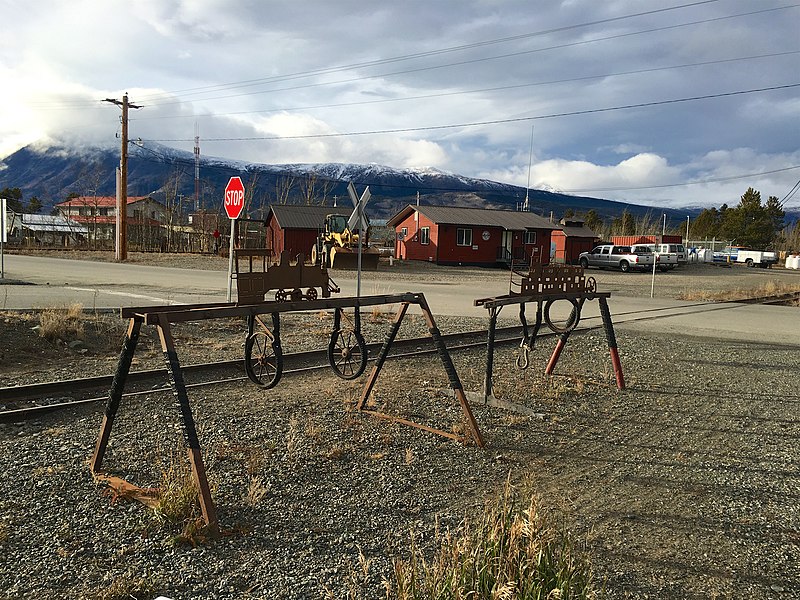 File:Carcross Bike Racks (22339375968).jpg