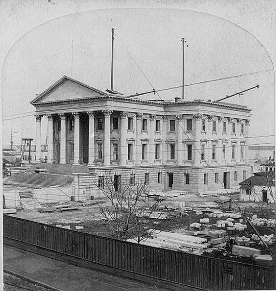 File:Charleston, S.C. Custom House under construction.jpg