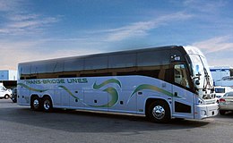 A Trans-Bridge Lines bus in October 2016 Charter Bus 419.jpg