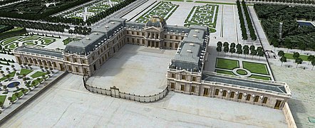 Chateau de Clagny - restitution 3D Herve GREGOIRE