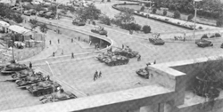 Chinese tanks in Beijing, July 1989.png