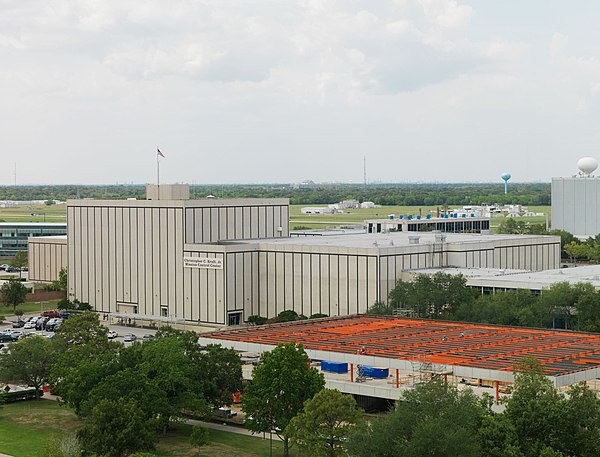 Exterior of the Mission Control building