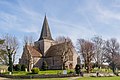 * Nomination Church of St. Andrew, Alfriston. --ArildV 17:21, 14 September 2018 (UTC) * Promotion Only 7MP instead of 24MP offered by your camera? Please upload a higher resolution. --Milseburg 17:49, 14 September 2018 (UTC) I can't, its is a crop. I don't do downsampling!--ArildV 17:59, 14 September 2018 (UTC) Of course, I believe you. But with this picture I wonder why you opted for a cut solution. You could have achieved the same excerpt in a higher resolution easily with higher focal length or by approaching. The uncut original image in full resolution with more surrounding could be an asset here. --Milseburg 18:19, 14 September 2018 (UTC) It is mostly grass and a disturbing red car. Sometimes I prefer to go further from the building to avoid perspective distortion. If I remember correctly, I only had a wide-angle lens with me (24mm). Unlike most people here, I almost never use zoom lenses for architecture, landscape or urban environments. Here is the original crop. Best regards--ArildV 18:33, 14 September 2018 (UTC) Ok, you convinced my. But a few steps forward would not have been bad.--Milseburg 20:10, 14 September 2018 (UTC)
