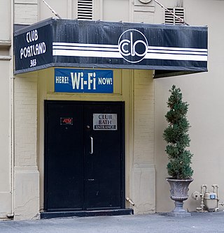 <span class="mw-page-title-main">Gay bathhouse</span> Commercial space for male-male sex