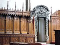 Sacristy made in 1528, at the order of parish priest Johannes Klein