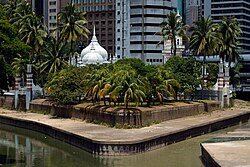 Masjid Jamek, Kuala Lumpur - Wikipedia Bahasa Melayu, ensiklopedia 