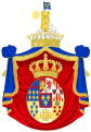 Coat of Arms of Prince Alfonso, Count of Caserta