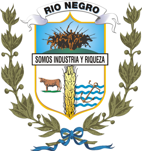 File:Coat of arms of Rio Negro Department.png