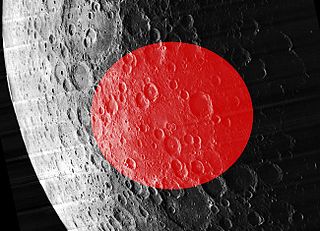 Coulomb-Sarton Basin Feature on the moon