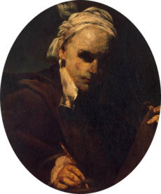 Crespi, Giuseppe Maria -- Self-Portrait - c. 1700-transparent.png