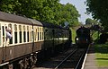 * Nomination Trains at Crowcombe Heathfield/ Mattbuck 08:03, 26 March 2014 (UTC) * Decline Steam engine is drowning in the dark. Also strong CA. Not really a QI imo. --Cccefalon 11:07, 26 March 2014 (UTC)