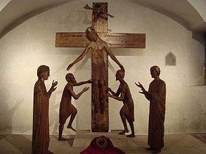 Davallament a la catedral de Sant Llorenç de Tívoli