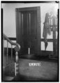 DOOR IN N. WALL OF HALL, ALSO STAIR BASE - White-McGiffert House and Office, Mesopotamia Street, Eutaw, Greene County, AL HABS ALA,32-EUTA,11-6.tif