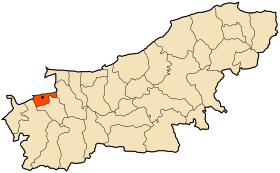 Localização de Ouled Hedadj