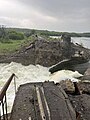 Dam of Karlivka Reservoir after Russian shelling, 2023-05-25.jpg