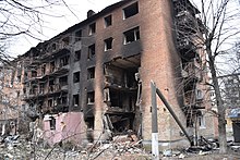 Destroyed building of house No.42 on Dekabrystiv Street in Vasylkiv (05).jpg