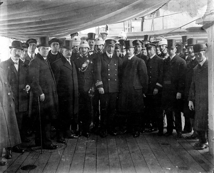 File:Dignitaries aboard HMCS Rainbow at Vancouver circa 1910-1911 CVA 1477-266.jpg