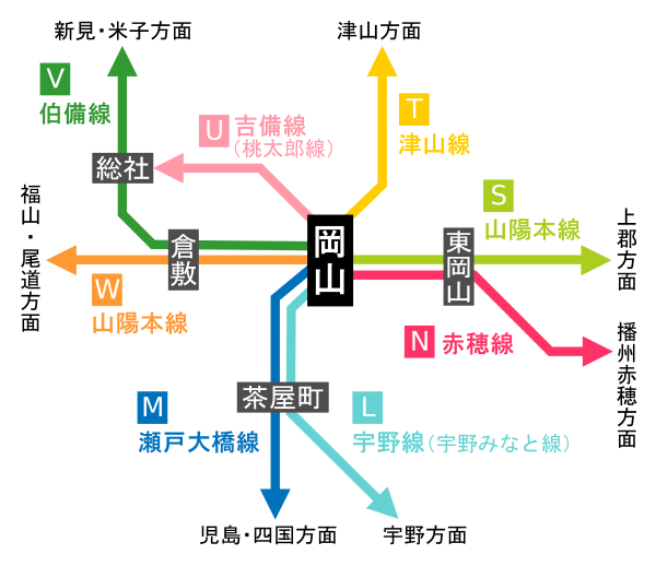 岡山駅 Wikiwand