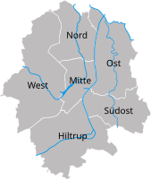 Stadtbezirke von Münster